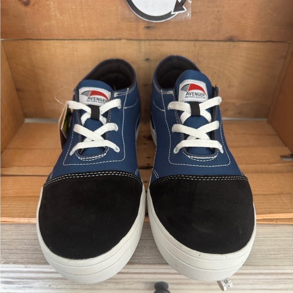 Men’s Avenger Blade Work Boots Shoes Size 14 D Non Slip Safety Toe Blue Black - Picture 2 of 13